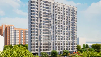 На улице Госпитальный Вал ведется строительство дома по программе реновации