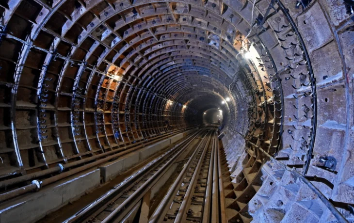 Владимир Ефимов: монолитные работы на строящейся станции метро &laquo;Липовая роща&raquo; выполнены на четверть