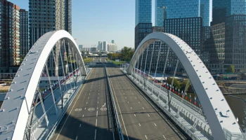 В 2025 году в Москве построили три автомобильных моста