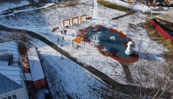 В поселке городского типа Ноглики Сахалинской области продолжится благоустройство парка «Застава»