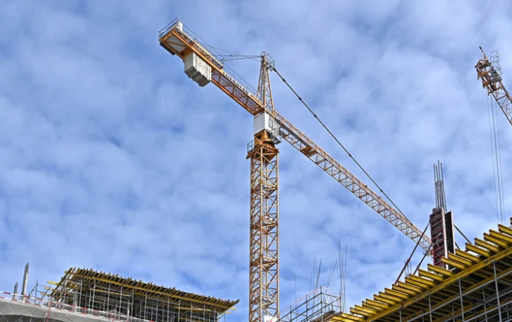 Началось возведение монолитных конструкций подземной части дома по реновации в районе Филёвский Парк