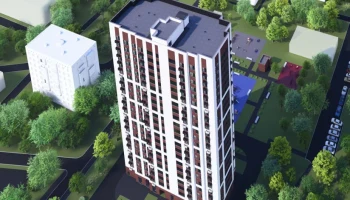 Дом с геометрической сеткой фасадов построят по реновации в районе Останкинский
