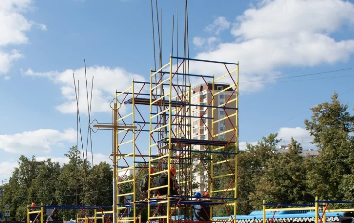 Началось возведение надземной части храма в районе Восточное Измайлово