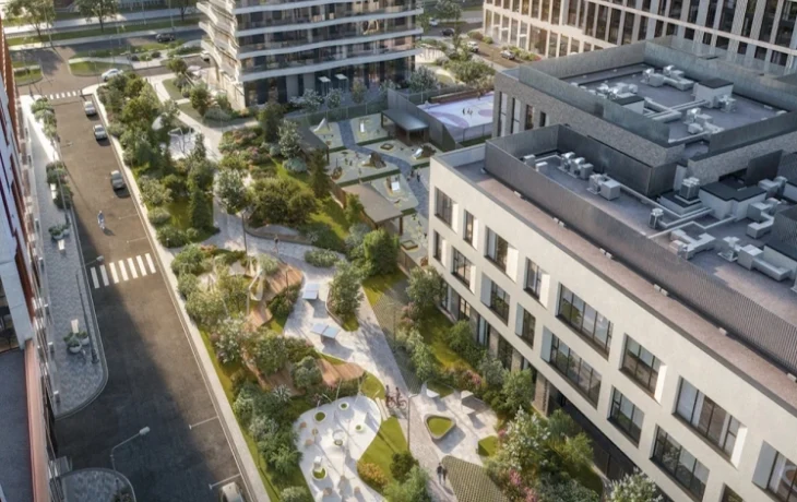 Пешеходный бульвар с фотозонами и «зелеными кабинетами» появится в Марьиной Роще