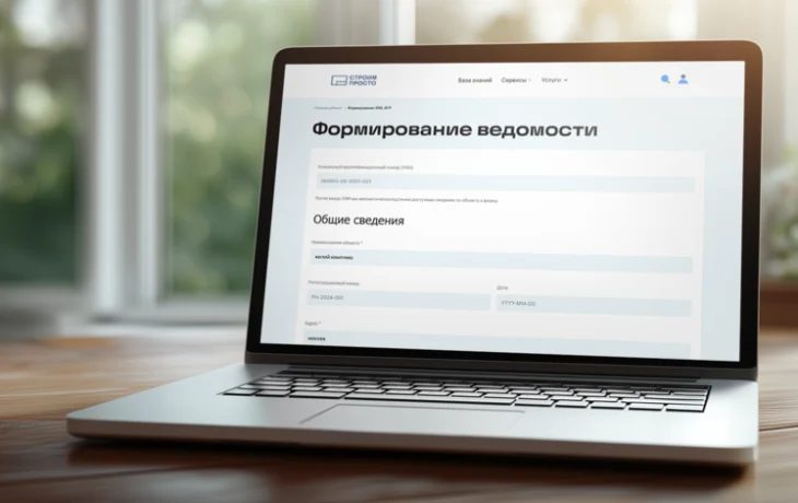 Новый сервис на портале &laquo;СтроимПросто&raquo; ускорит подготовку технико-экономических показателей проектов