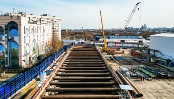 Владимир Ефимов: завершена разработка котлована будущей станции &laquo;Кленовый бульвар&raquo; Бирюлевской линии метро