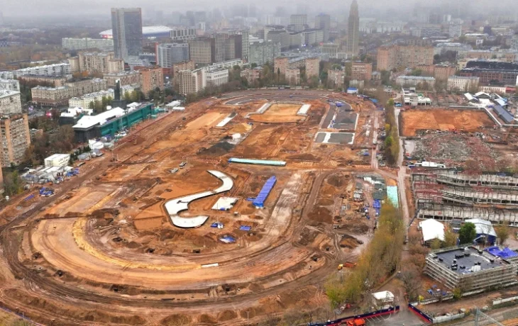 В рамках реконструкции Центрального Московского ипподрома благоустроят территорию площадью свыше 22 га
