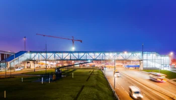 Сергей Собянин: надземный переход построили у станции метро &laquo;Корниловская&raquo;