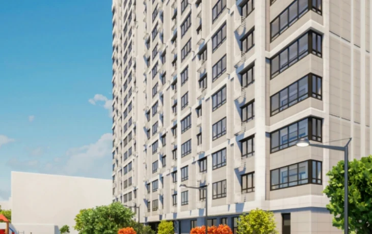 В Басманном районе возводятся монолитные конструкции наземной части дома по реновации