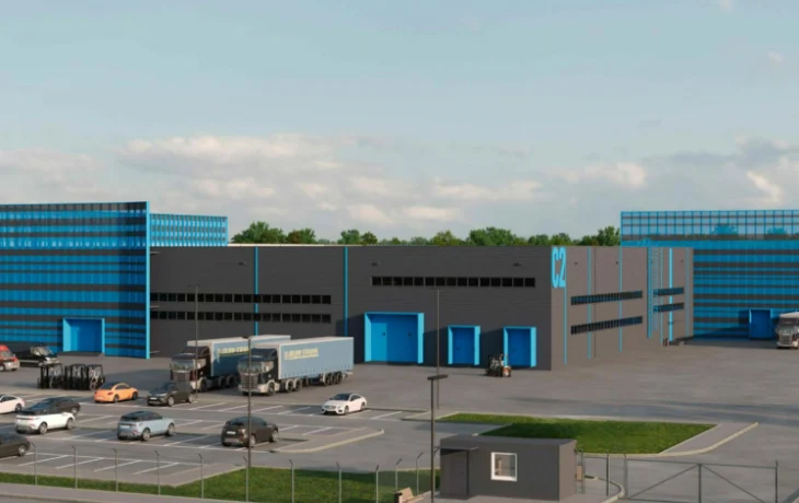 Промышленный технопарк с графитово-голубыми фасадами появится в Зеленограде