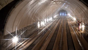 На станции «Рижская» БКЛ метро выполнена сбойка эскалаторного тоннеля второго вестибюля