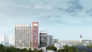 Жилой комплекс с фасадами в пастельной гамме появится в районе Алексеевский