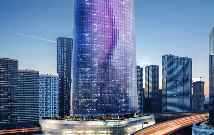 Небоскреб высотой почти 300 м построят на территории делового центра «Москва-Сити» Небоскреб высотой почти 300 м построят на территории делового центра «Москва-Сити»