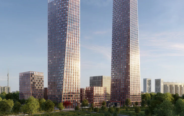 Жилой комплекс с башнями-спиралями появится в «Большом Сити» Жилой комплекс с башнями-спиралями появится в «Большом Сити»