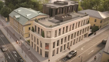 Одобрена архитектура малоэтажного офисного комплекса в центре Москвы