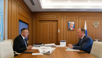 Министр строительства и ЖКХ РФ Ирек Файзуллин и глава Екатеринбурга Алексей Орлов обсудили развитие городской среды
