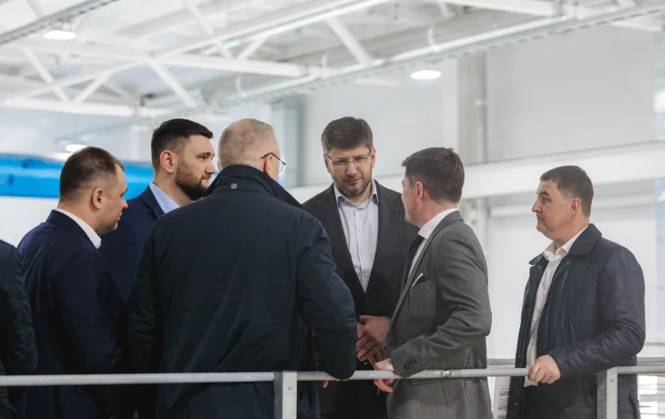 Первый замминистра Александр Ломакин посетил инфраструктурные объекты Липецкой области, строящиеся в рамках нацпроекта «Инфраструктура для жизни»