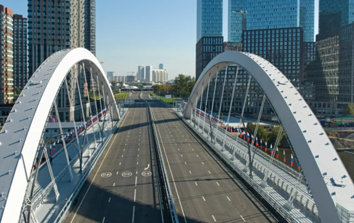 В 2025 году в Москве построили три автомобильных моста