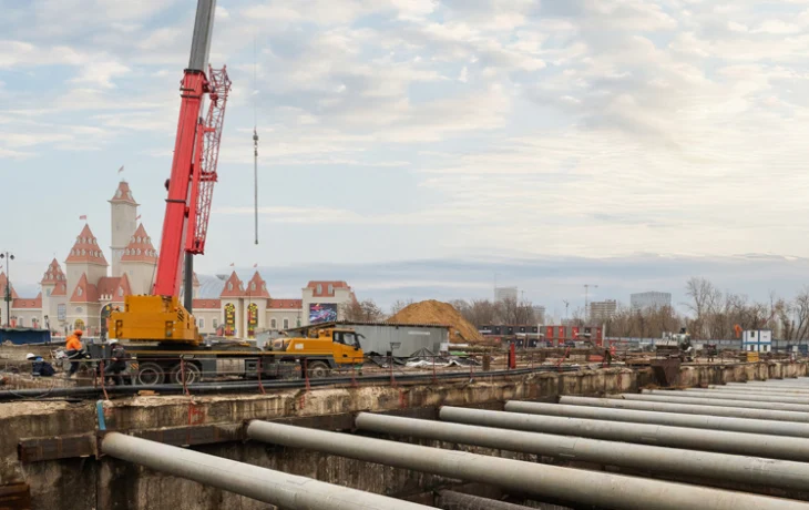 Владимир Ефимов: строительство станции метро &laquo;Остров Мечты&raquo; завершено более чем на 20 процентов