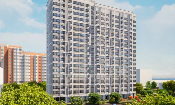 На улице Госпитальный Вал ведется строительство дома по программе реновации На улице Госпитальный Вал ведется строительство дома по программе реновации