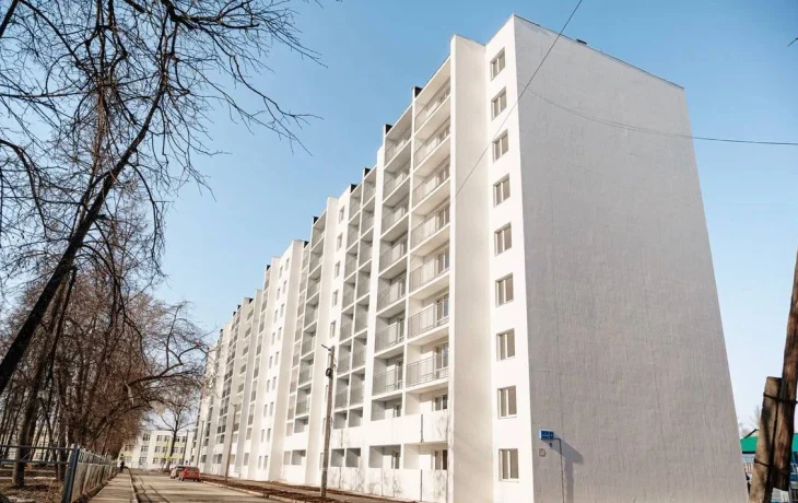 В городе Чайковском Пермского края построен девятиэтажный многоквартирный дом