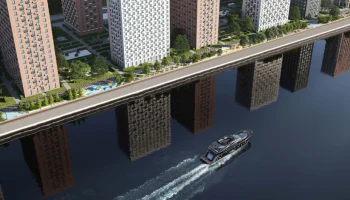 Владимир Ефимов: реконструкция набережной &laquo;Западный порт&raquo; завершена почти на 75 процентов