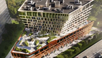 Бизнес-центр с эксплуатируемой кровлей появится в Коммунарке