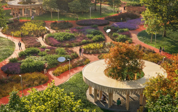 В Мнёвниковской пойме появится 2,5 км благоустроенных набережных