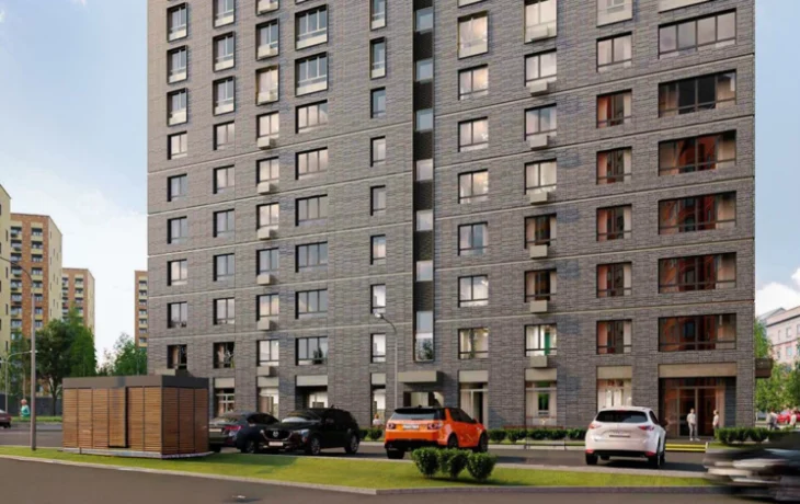 В доме по программе реновации на 2-й Дубровской улице ведется устройство монолитных конструкций