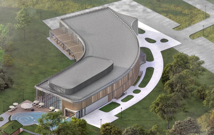 В строящемся термальном комплексе в Коммунарке завершаются монолитные работы В строящемся термальном комплексе в Коммунарке завершаются монолитные работы