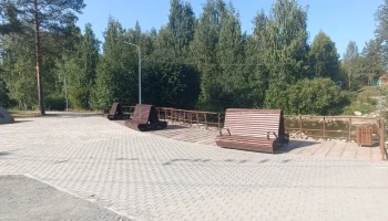 В столице Карелии продолжается благоустройство парков и скверов