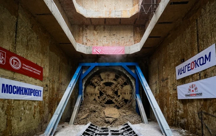Сергей Собянин: завершено строительство двух тоннелей на Рублево-Архангельской линии метро