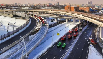 Сергей Собянин открыл путепроводы на пересечении Южной рокады и МСД