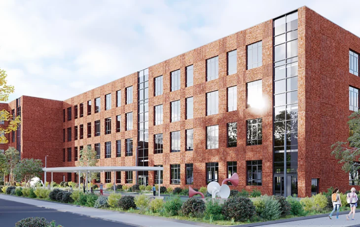 В районе Рязанский возводится образовательный комплекс на 600 мест и ТРЦ В районе Рязанский возводится образовательный комплекс на 600 мест и ТРЦ