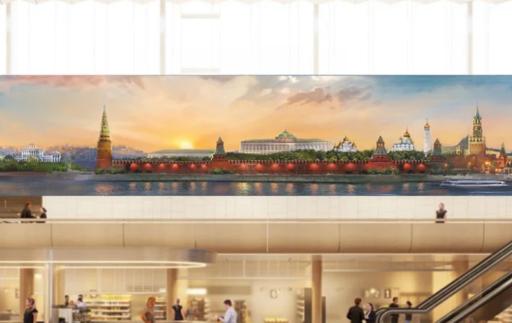 Мозаичные панно Москвы и Санкт-Петербурга украсят Ленинградский вокзал