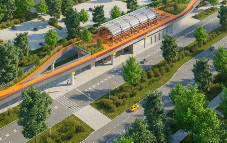 Владимир Ефимов: утвержден проект планировки для создания высотного парка на месте монорельса