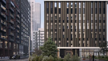 Бизнес-центр с террасой на крыше возводится в районе Пресненский