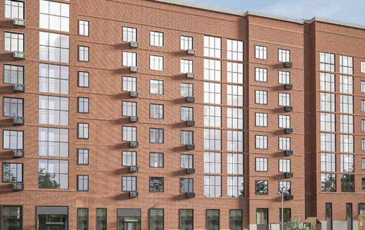 В районе Преображенское строится первый дом по программе реновации