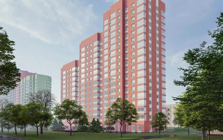 На улице Циолковского строят дом по программе реновации на 168 квартир