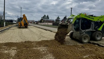 В Отрадненском районе Краснодарского края благоустраивается парк «Садовый»