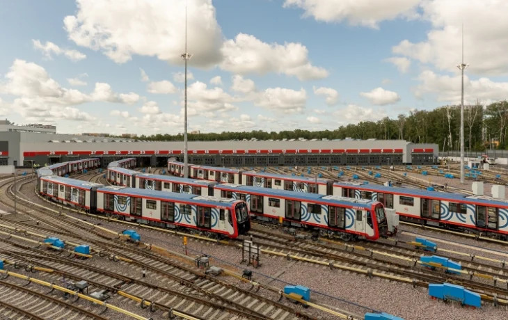 Четыре соединительные ветки связали электродепо «Столбово» с системой метро Четыре соединительные ветки связали электродепо «Столбово» с системой метро