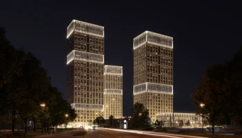 «Корона из света» украсит жилой комплекс в Сокольниках