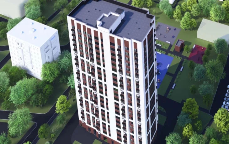 Дом с геометрической сеткой фасадов построят по реновации в районе Останкинский Дом с геометрической сеткой фасадов построят по реновации в районе Останкинский