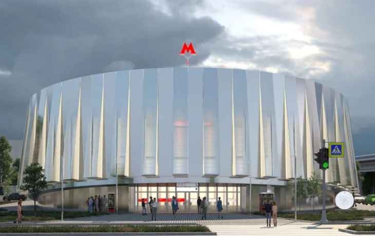 Собянин: утверждена архитектурная концепция станции метро &laquo;ЗИЛ&raquo; Бирюлёвской линии