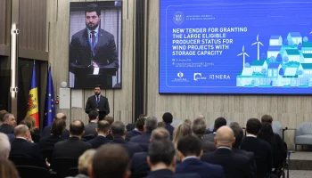 Молдова проведет аукцион на 170 МВт ветроэнергетики с системами накопления энергии