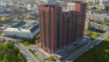 Строится надземная часть дома по реновации на Нагатинской улице