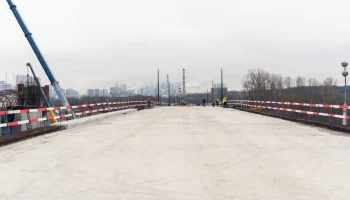 Стартовал второй этап реконструкции участка Киевского шоссе