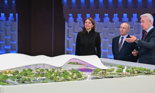 Владимир Путин и Сергей Собянин дали старт строительству национального центра &laquo;Россия&raquo;