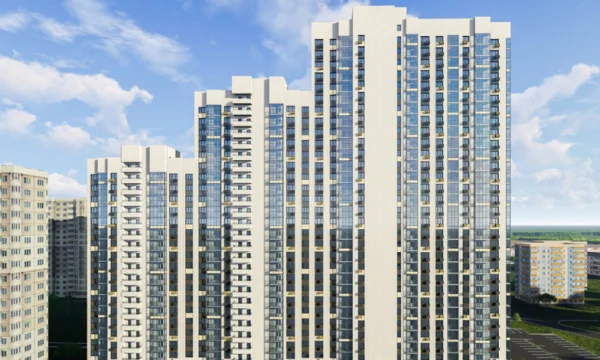 На улице Бехтерева строят дом по программе реновации на 612 квартир