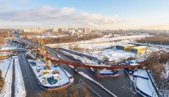 Сергей Собянин рассказал о строительстве путепровода через МЦД-2 на юге столицы